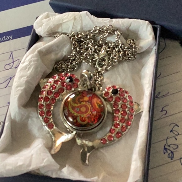 Necklace. Interchangeable stone . - Picture 6 of 6